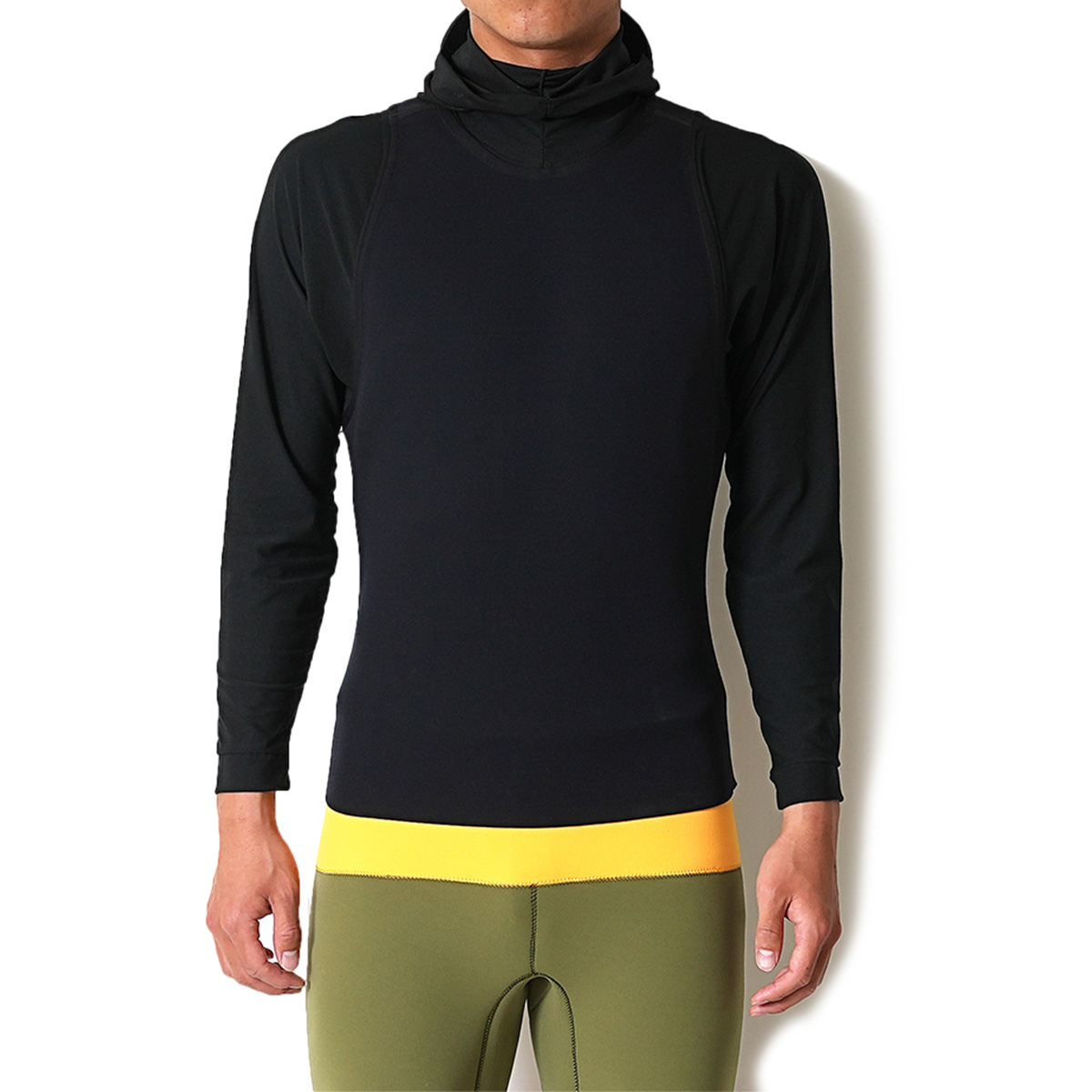 セミオーダー（受注生産） CRAFTSMAN WETSUITS ウェットスーツ ラッシュガード フード付 ライクラジャケット 1.5mm ライクラ素材 ユニセックス 日本製 サーフィン SUP 釣り アウトドア キャンプ 夏秋用
